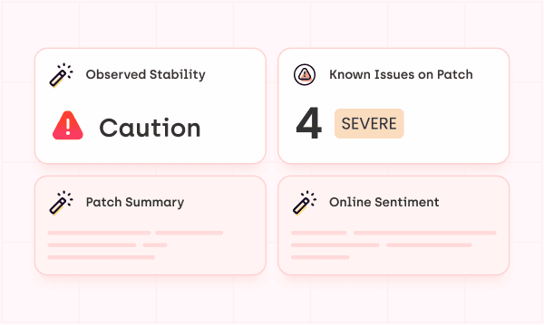 Smarter patching